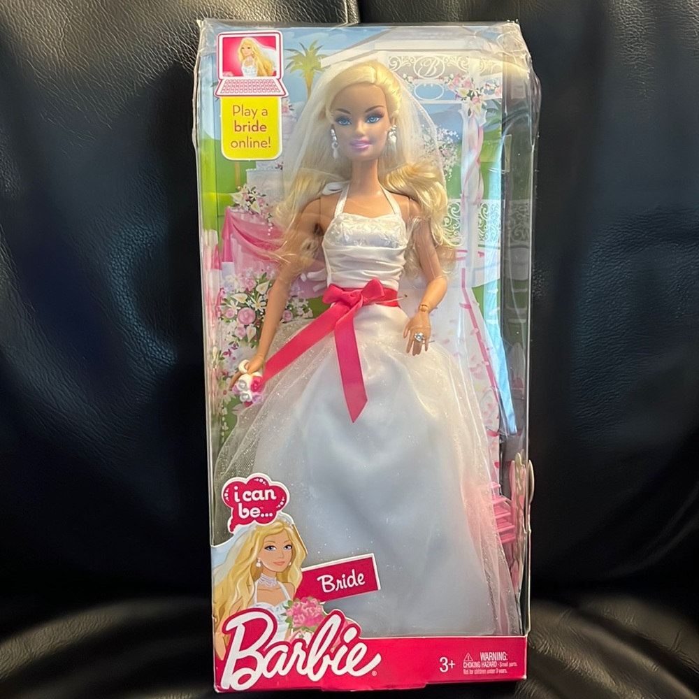 I can be bride Barbie
